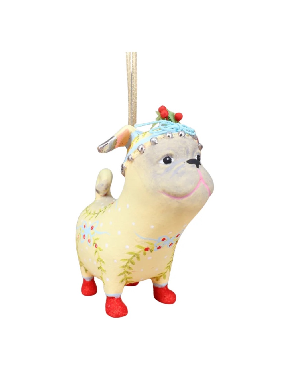MACKENZIE-CHILDS | Patience Brewster Prudence Pug Ornament